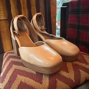 Seychelles Gleaming Heel Maryjane Shoe Size 8